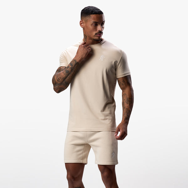 Gym King Fundamental Tee - Light Sand