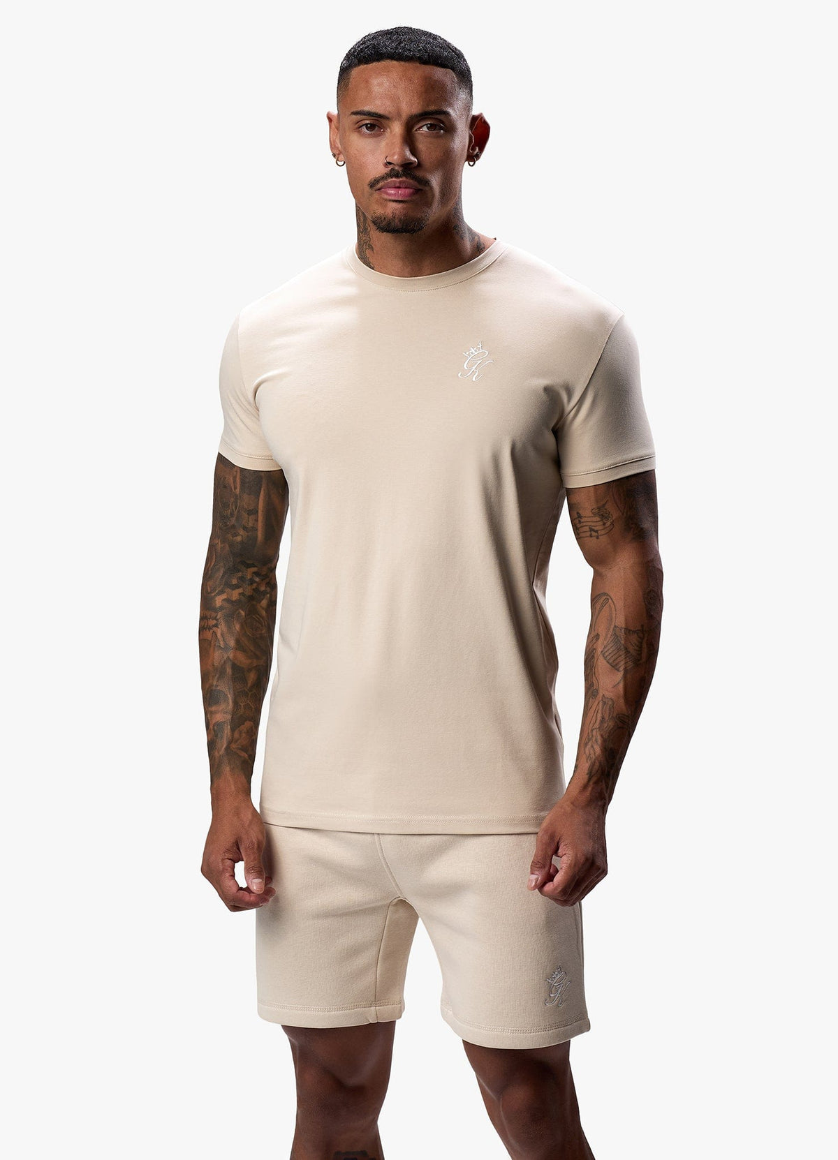 Gym King Fundamental T-Shirt - Light Sand