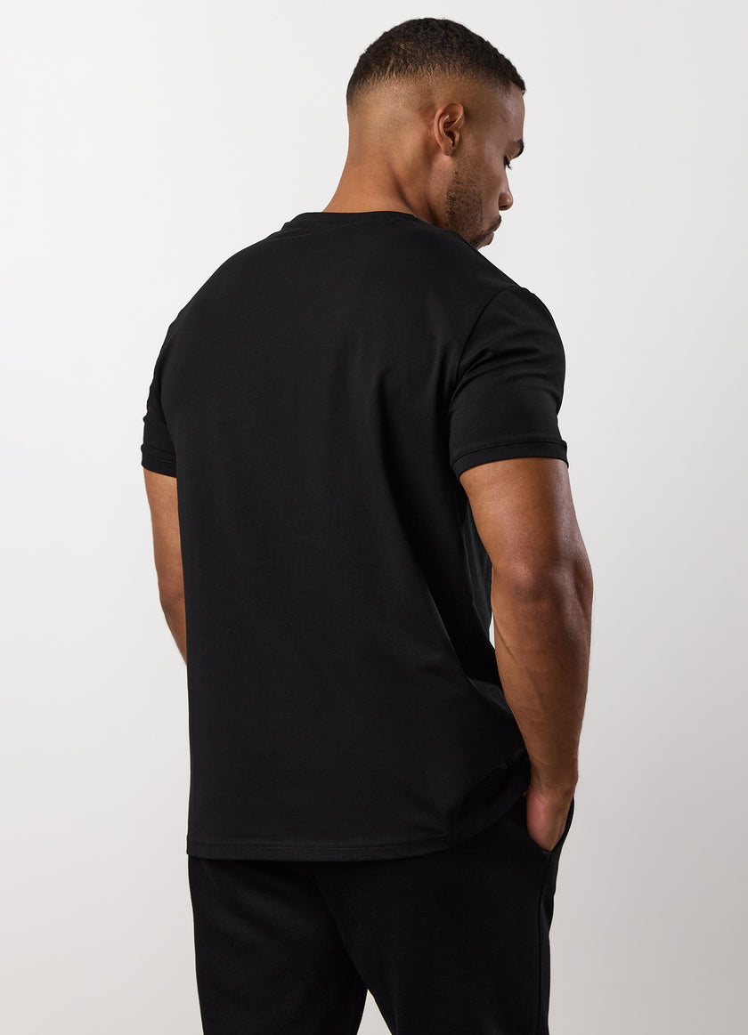 Gym King Fundamental Tee - Black/Gold