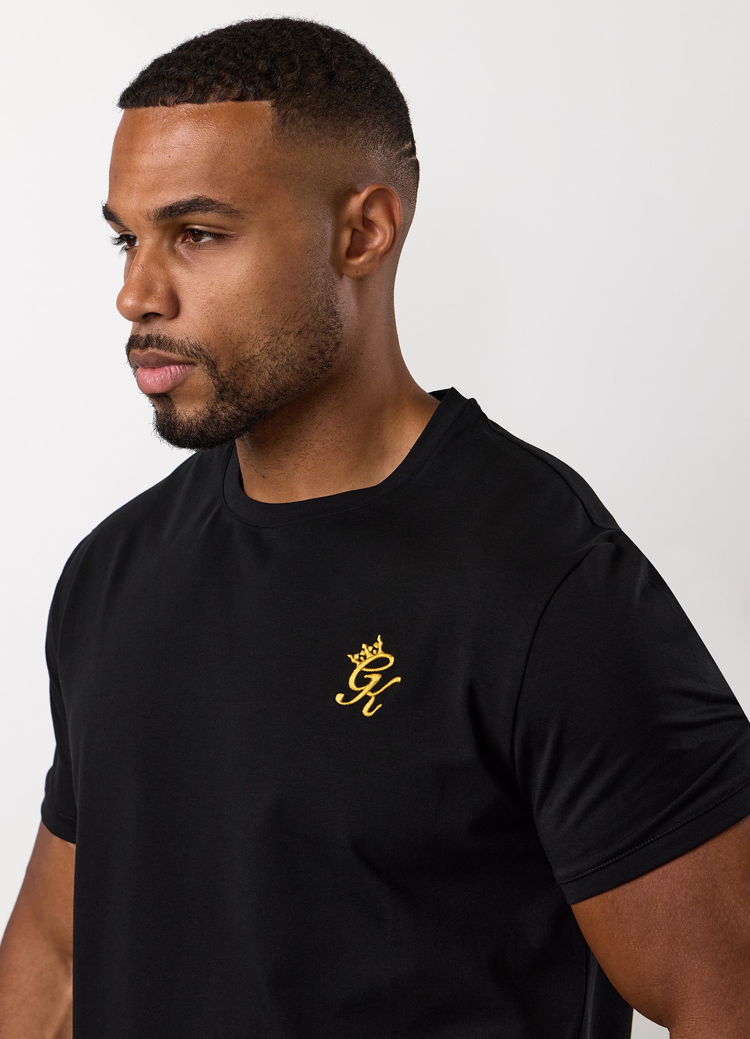Gym King Fundamental Tee - Black/Gold