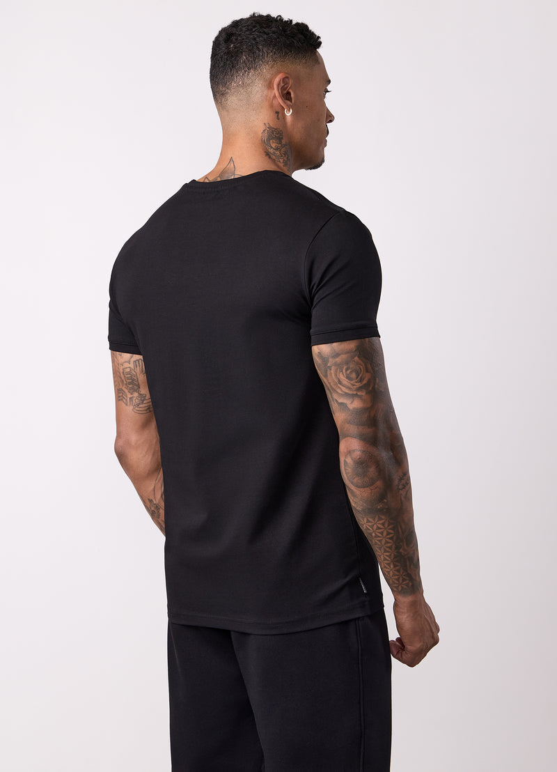 Gym King Fundamental Jersey Tee - Black