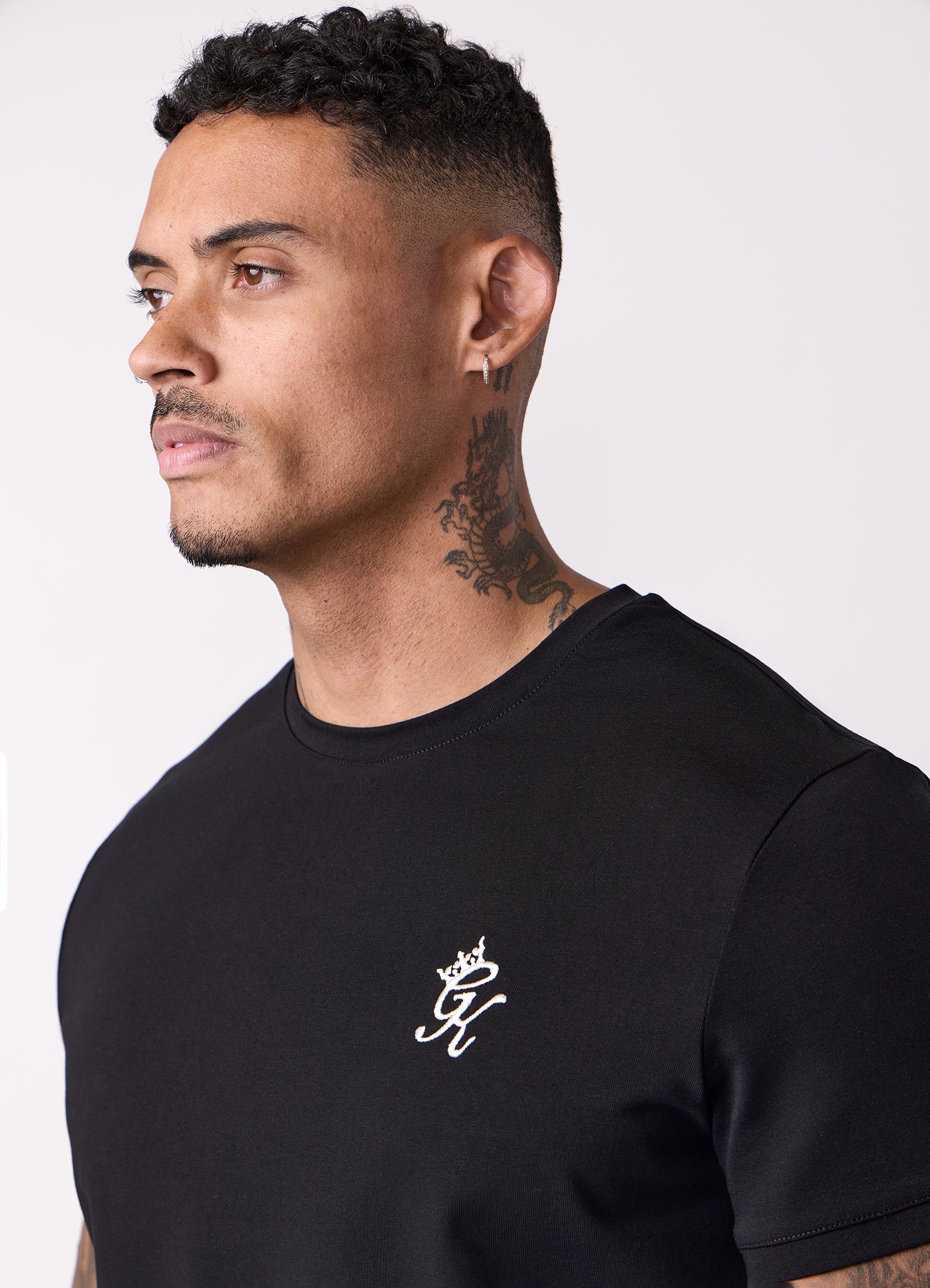 Gym King Fundamental Jersey Tee - Black