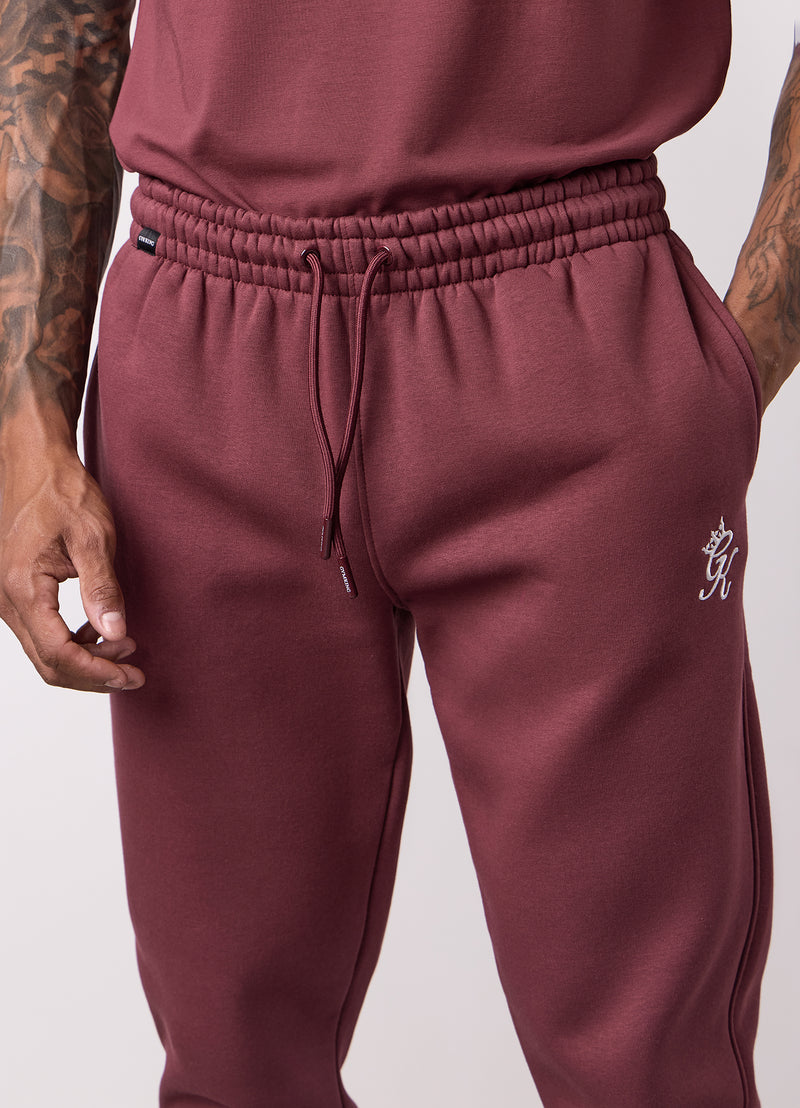 Gym King Fundamental Jogger - Burgundy