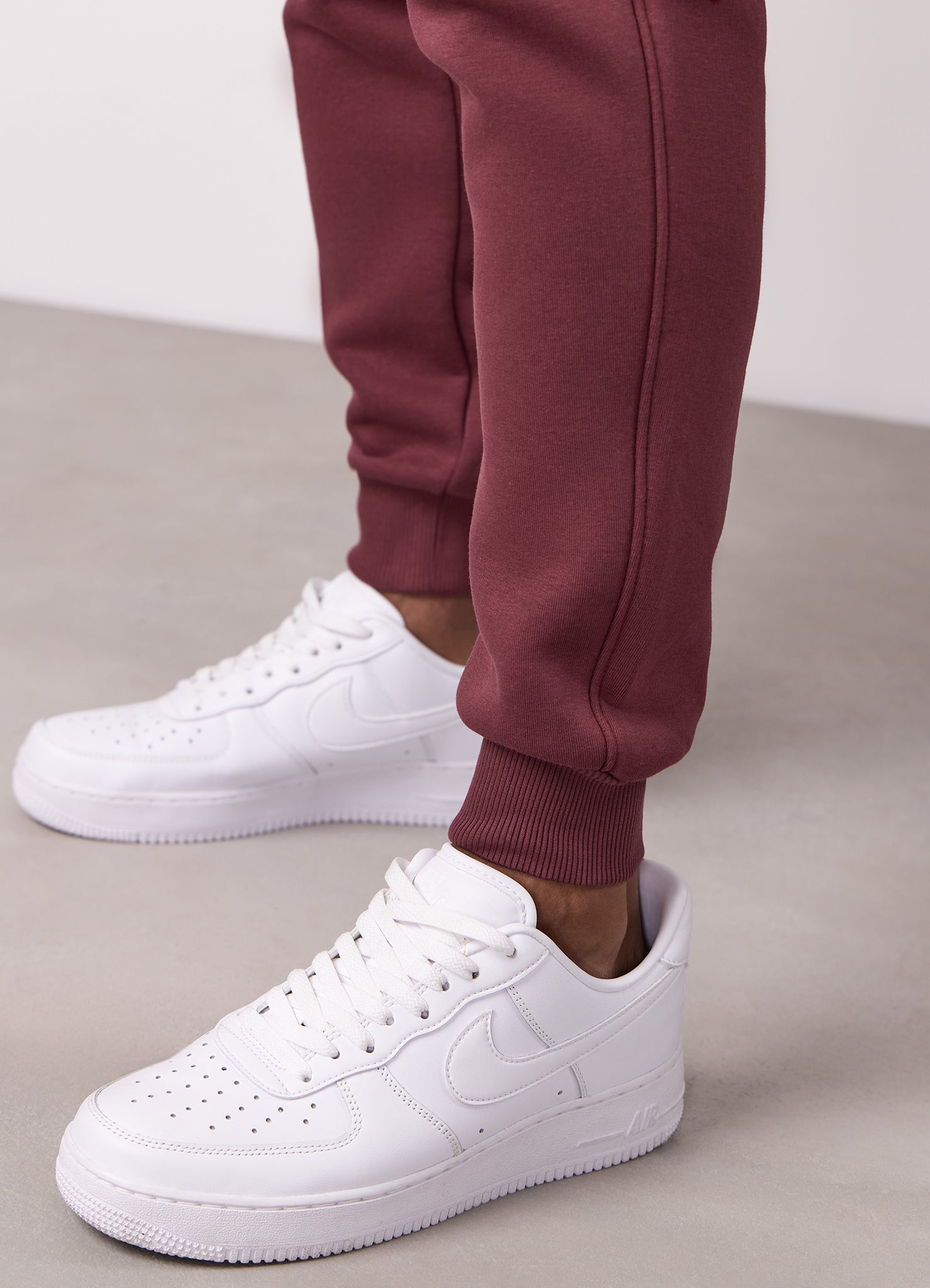 Gym King Fundamental Jogger - Burgundy