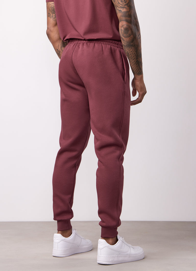Gym King Fundamental Jogger - Burgundy