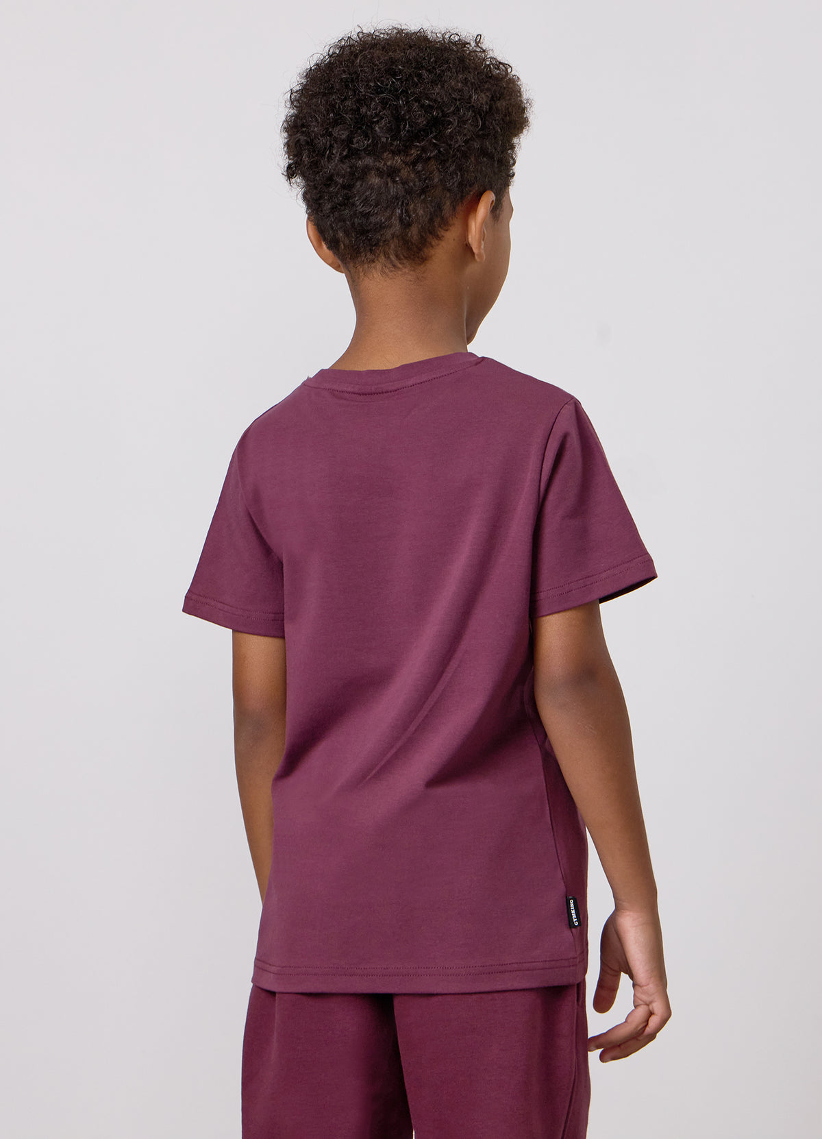 Gym King Older Kids Fundamental T-Shirt - Burnt Fig
