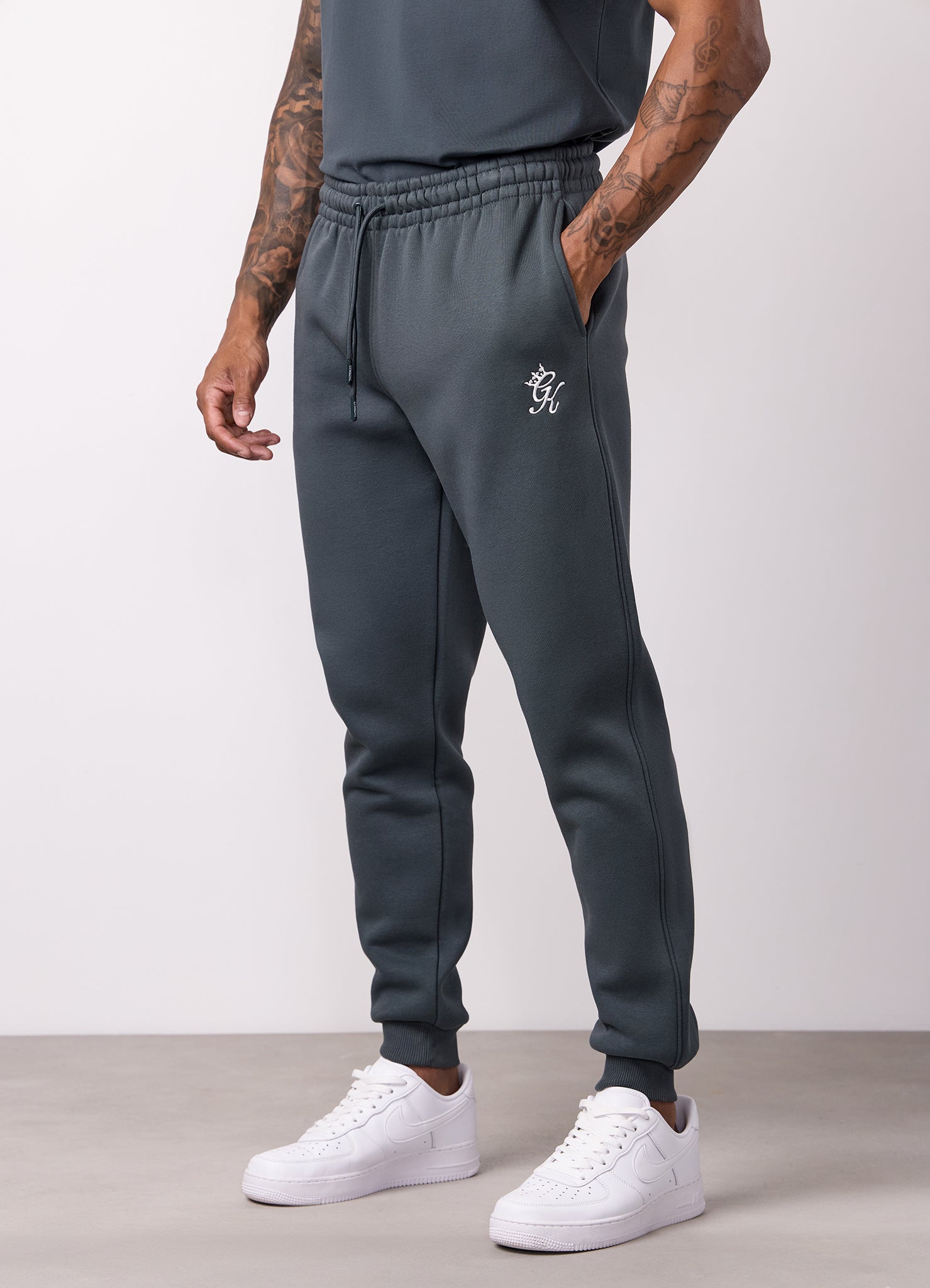 Gym King Fundamental Jogger - Green Smoke