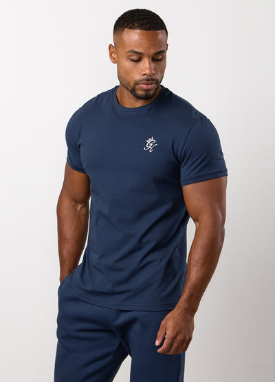 Gym King Fundamental Tee - Rich Blue