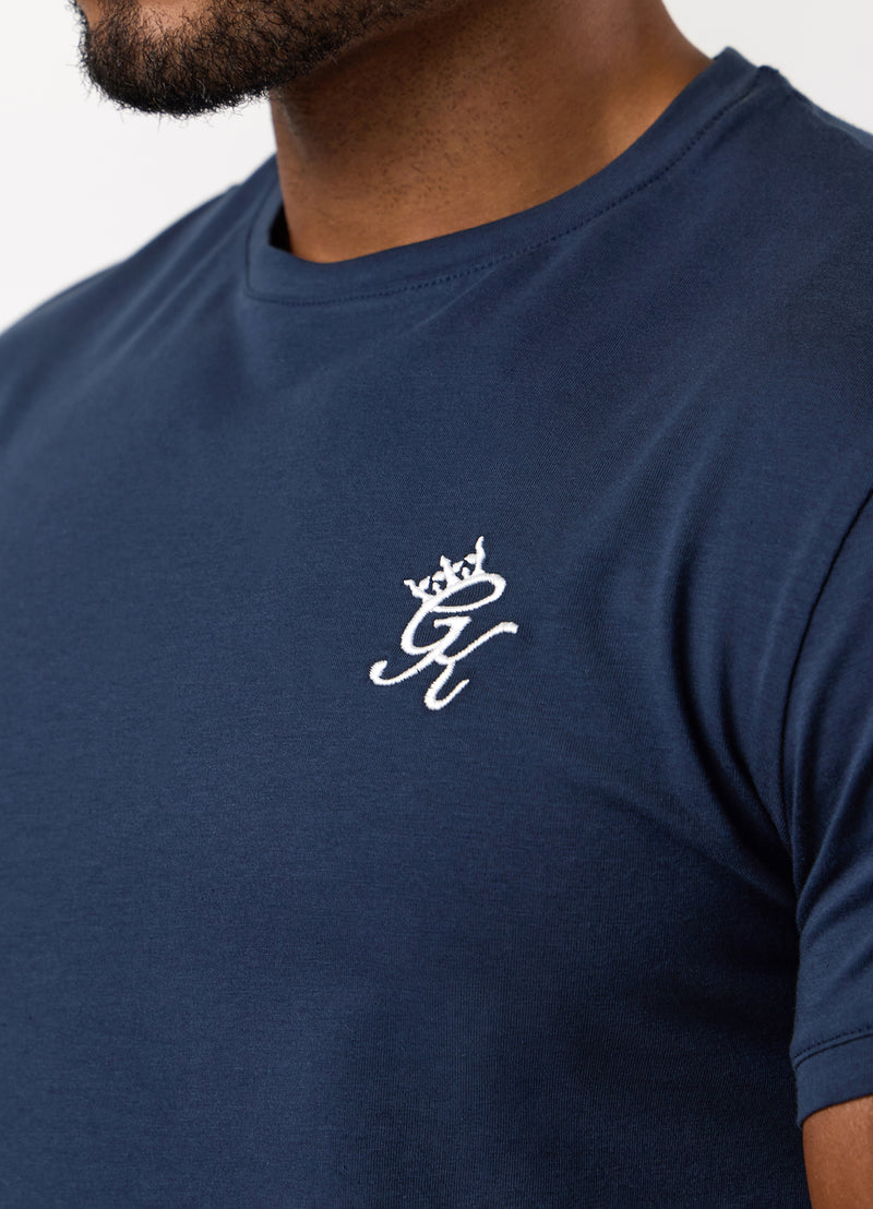 Gym King Fundamental Tee - Rich Blue