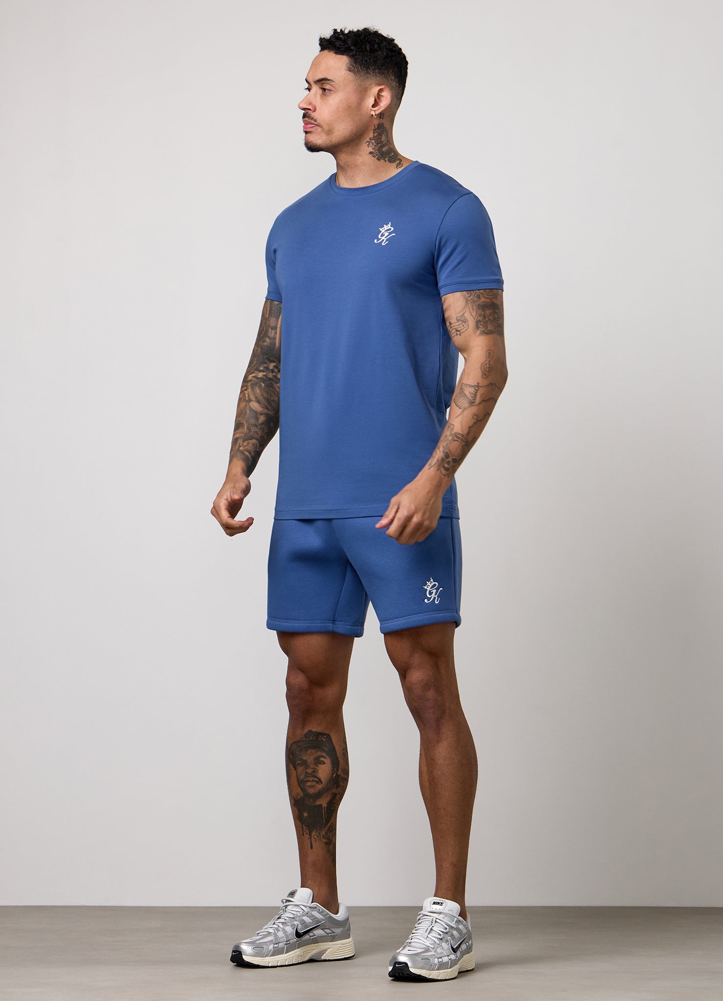 Gym King Fundamental Tee - Blueprint