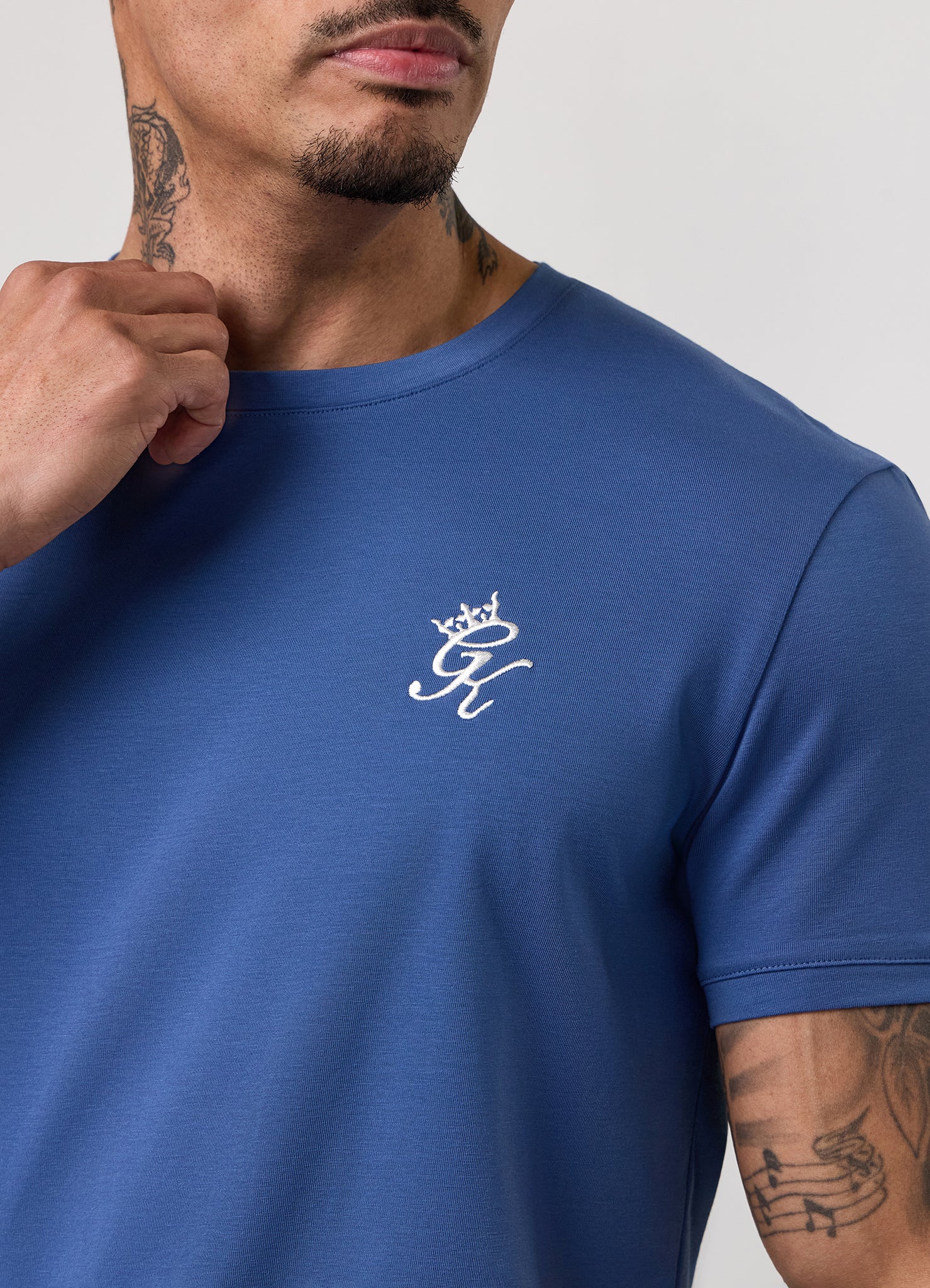 Gym King Fundamental Tee - Blueprint