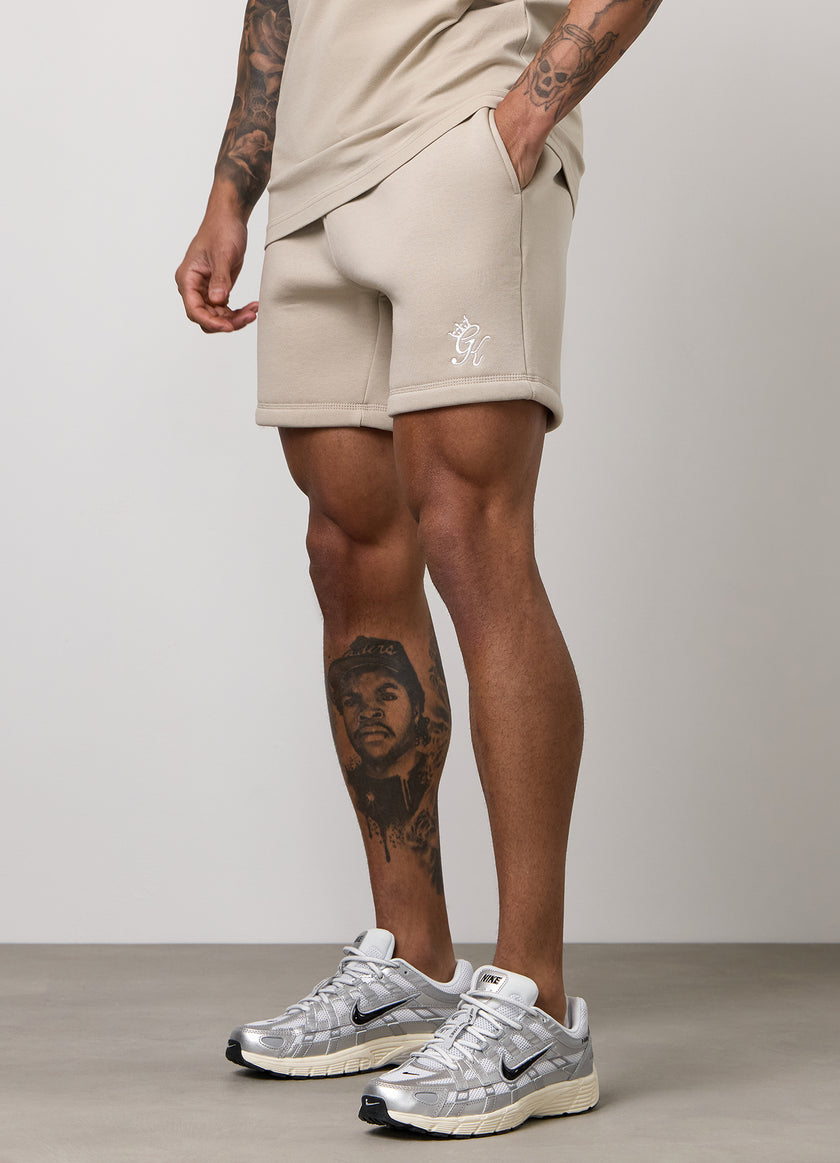 Gym King Fundamental Short - Fossil Stone