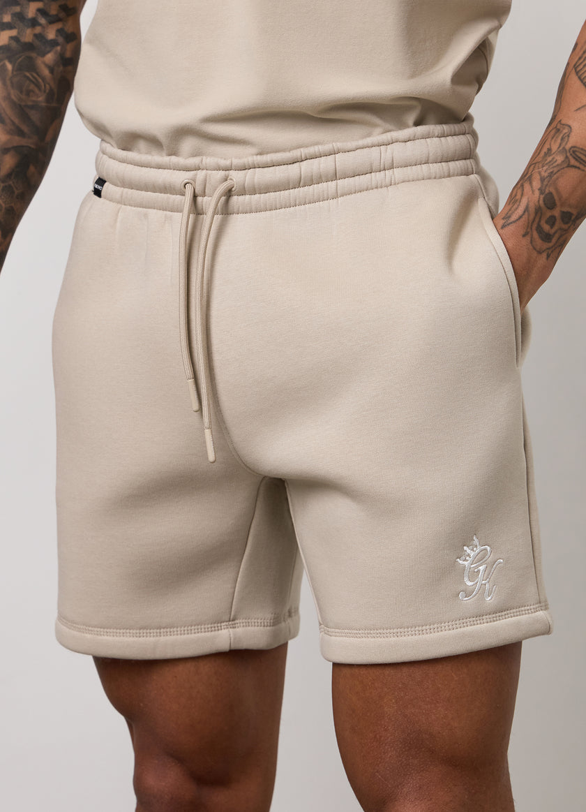 Gym King Fundamental Short - Fossil Stone
