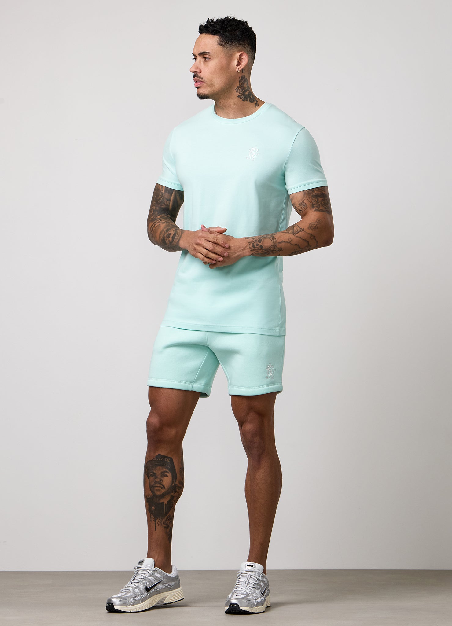 Gym King Fundamental Tee - Seafoam