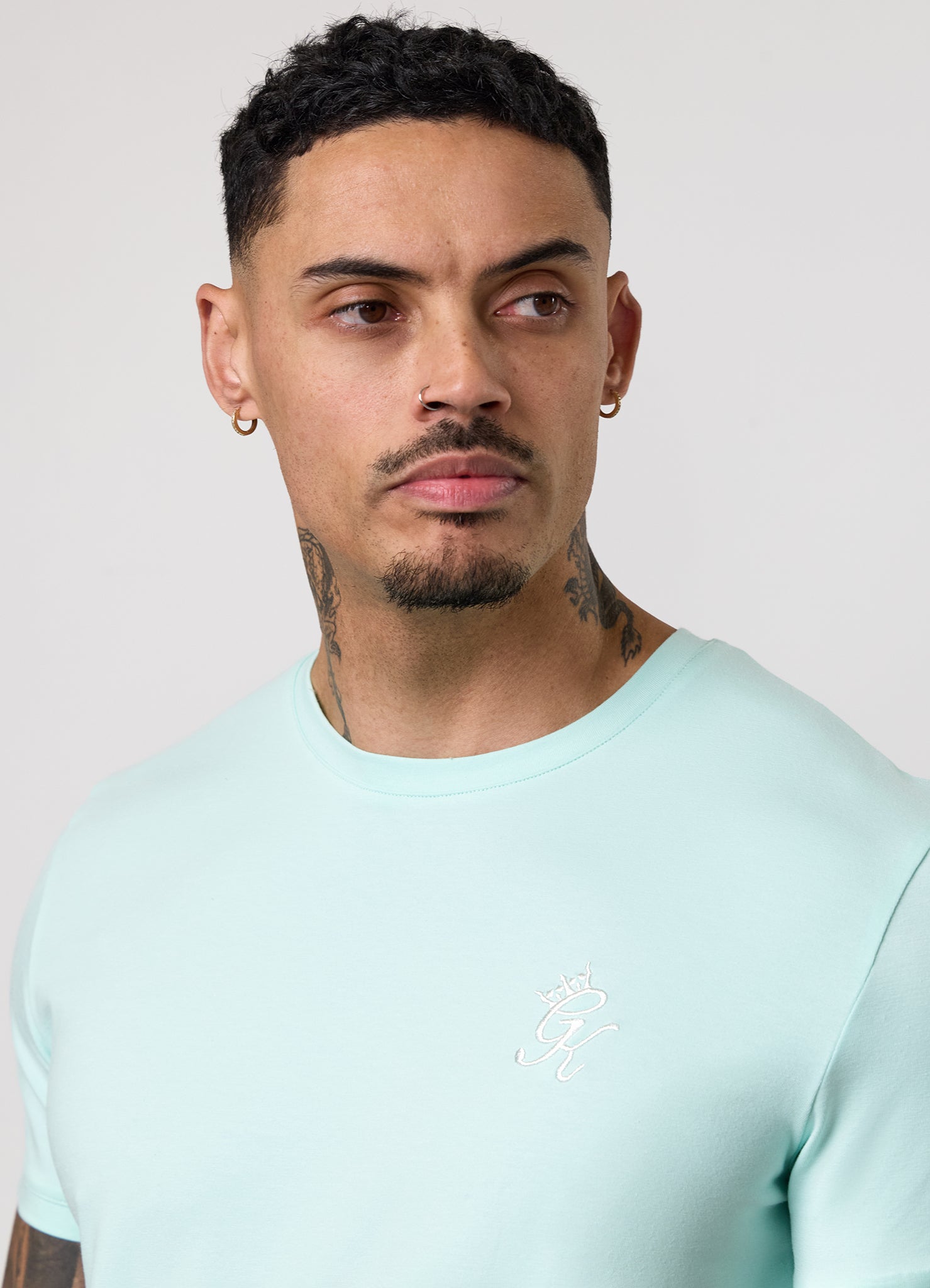 Gym King Fundamental Tee - Seafoam