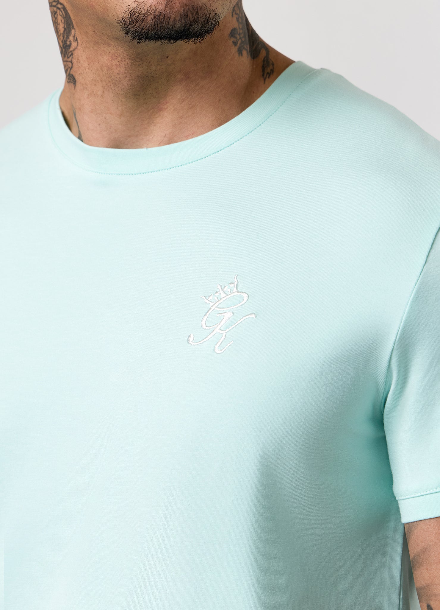 Gym King Fundamental Tee - Seafoam