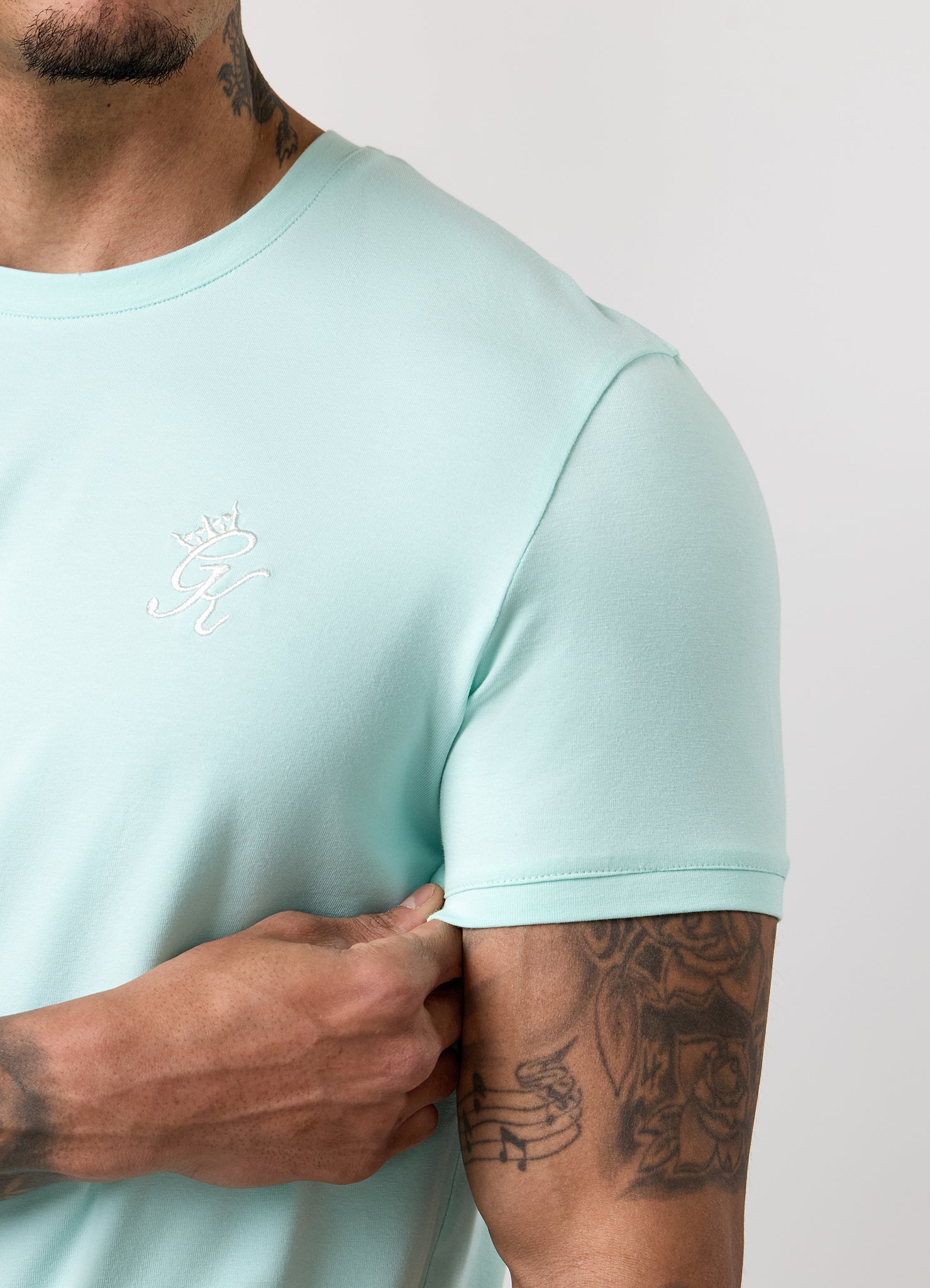 Gym King Fundamental Tee - Seafoam
