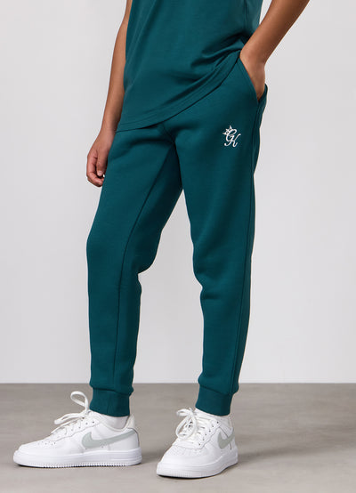 Gym King Kids Fundamental Jogger - Storm Teal