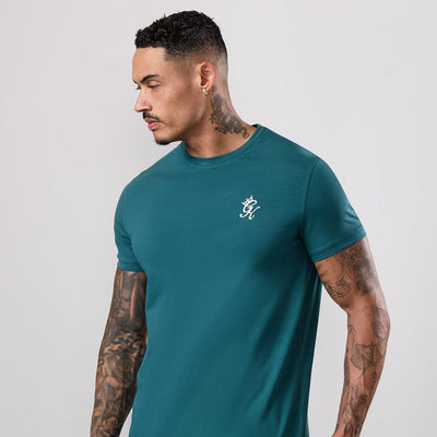 Gym King Fundamental T-Shirt - Storm Teal