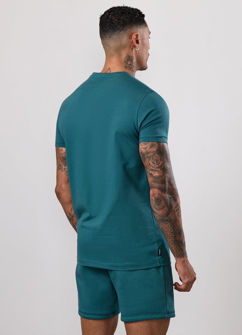 Gym King Fundamental Tee - Storm Teal