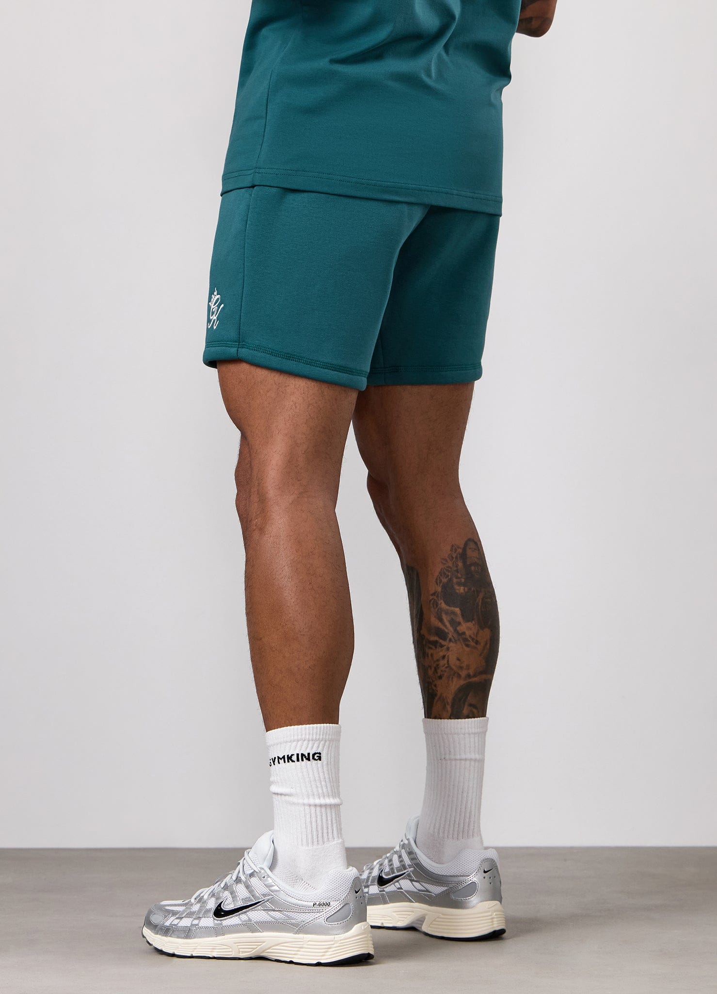 Gym King Fundamental Short - Storm Teal