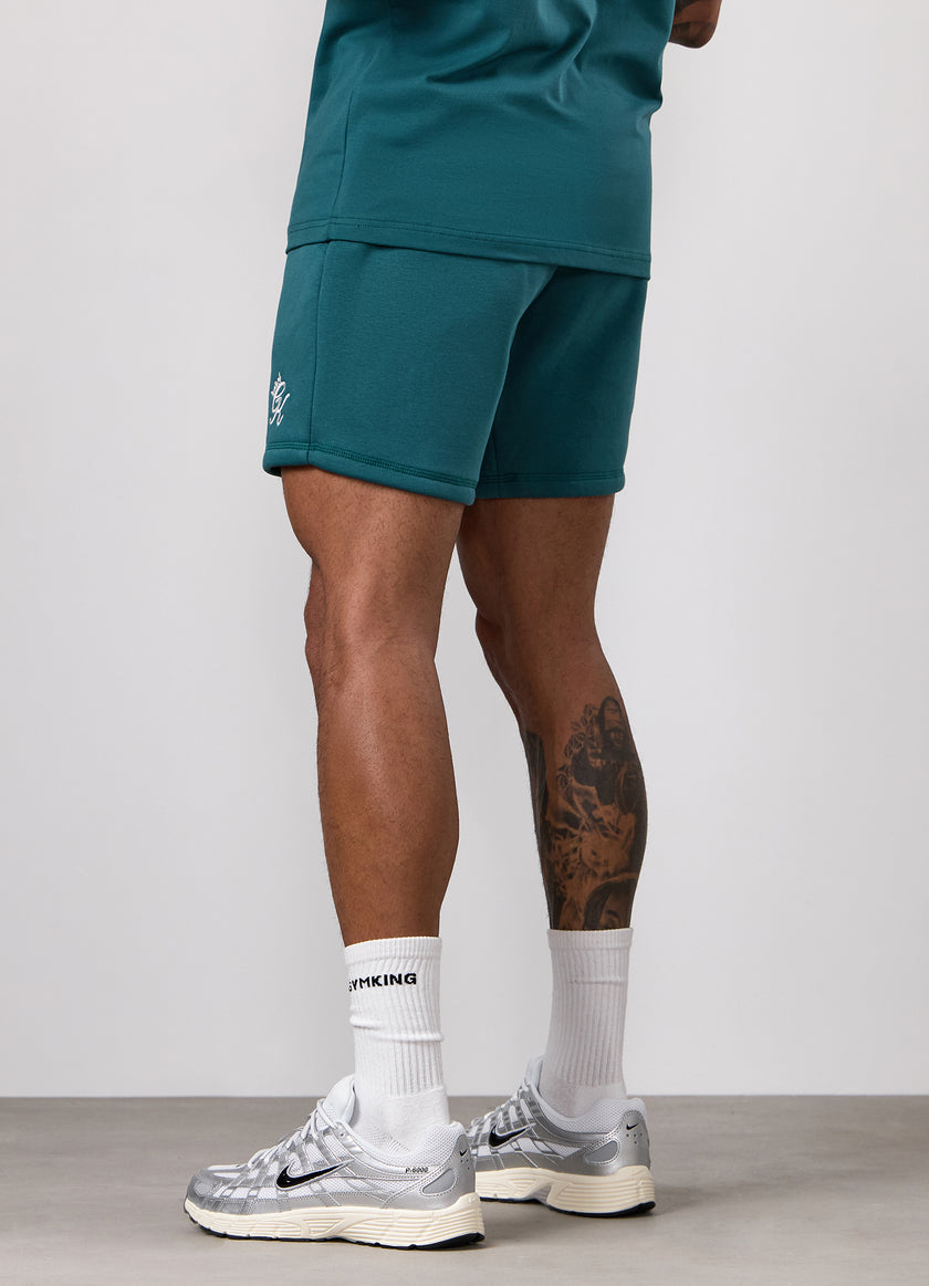 Gym King Fundamental Short - Storm Teal