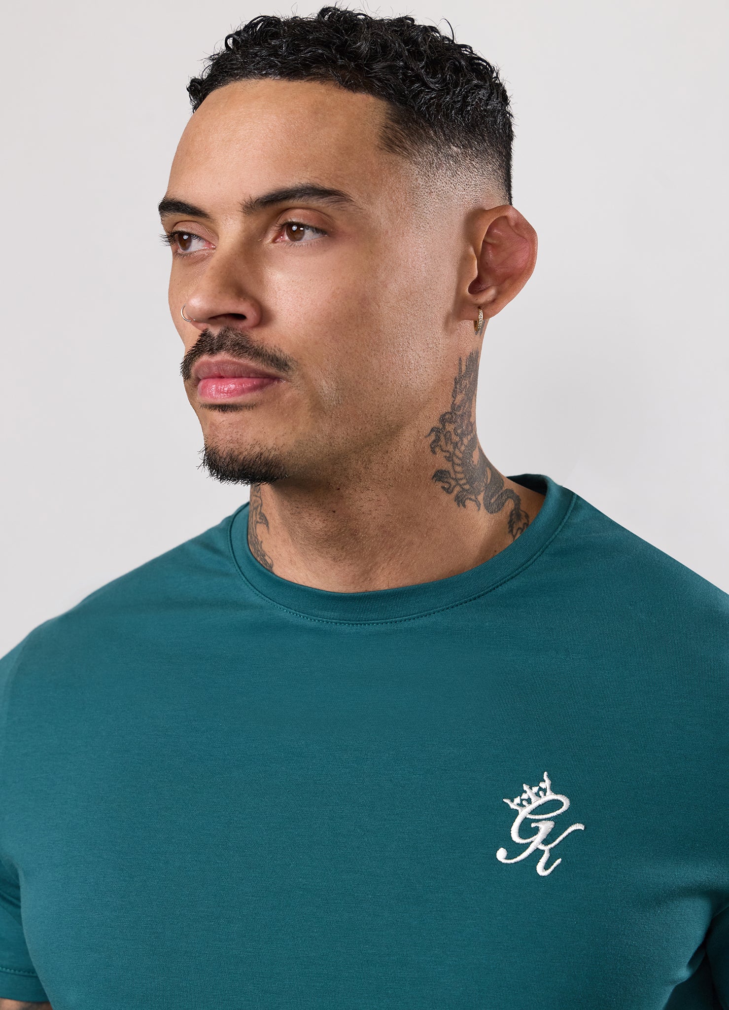 Gym King Fundamental Tee - Storm Teal