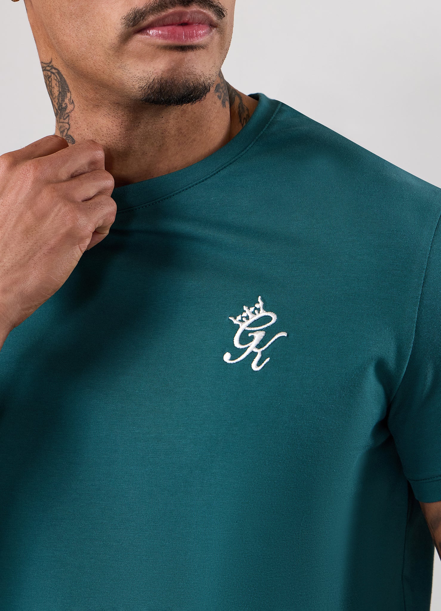 Gym King Fundamental Tee - Storm Teal