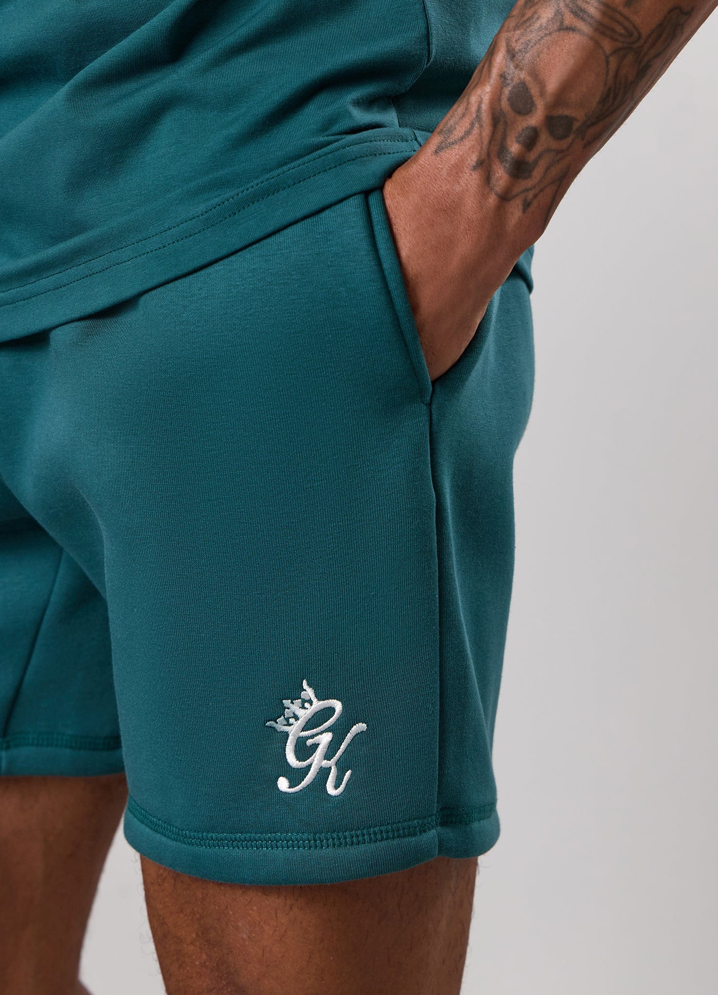 Gym King Fundamental Short - Storm Teal