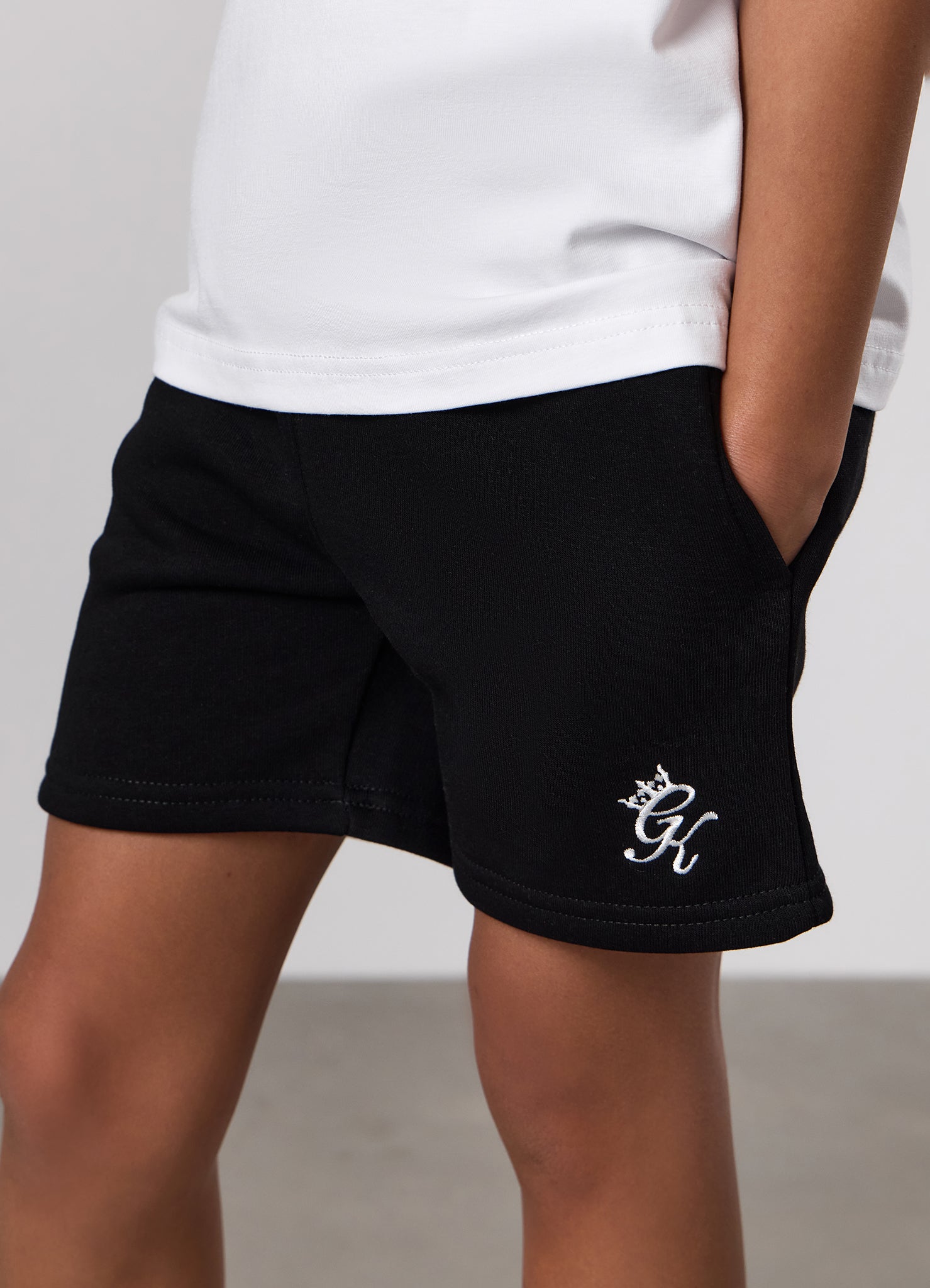 Gym King Kids Fundamental Short - Black
