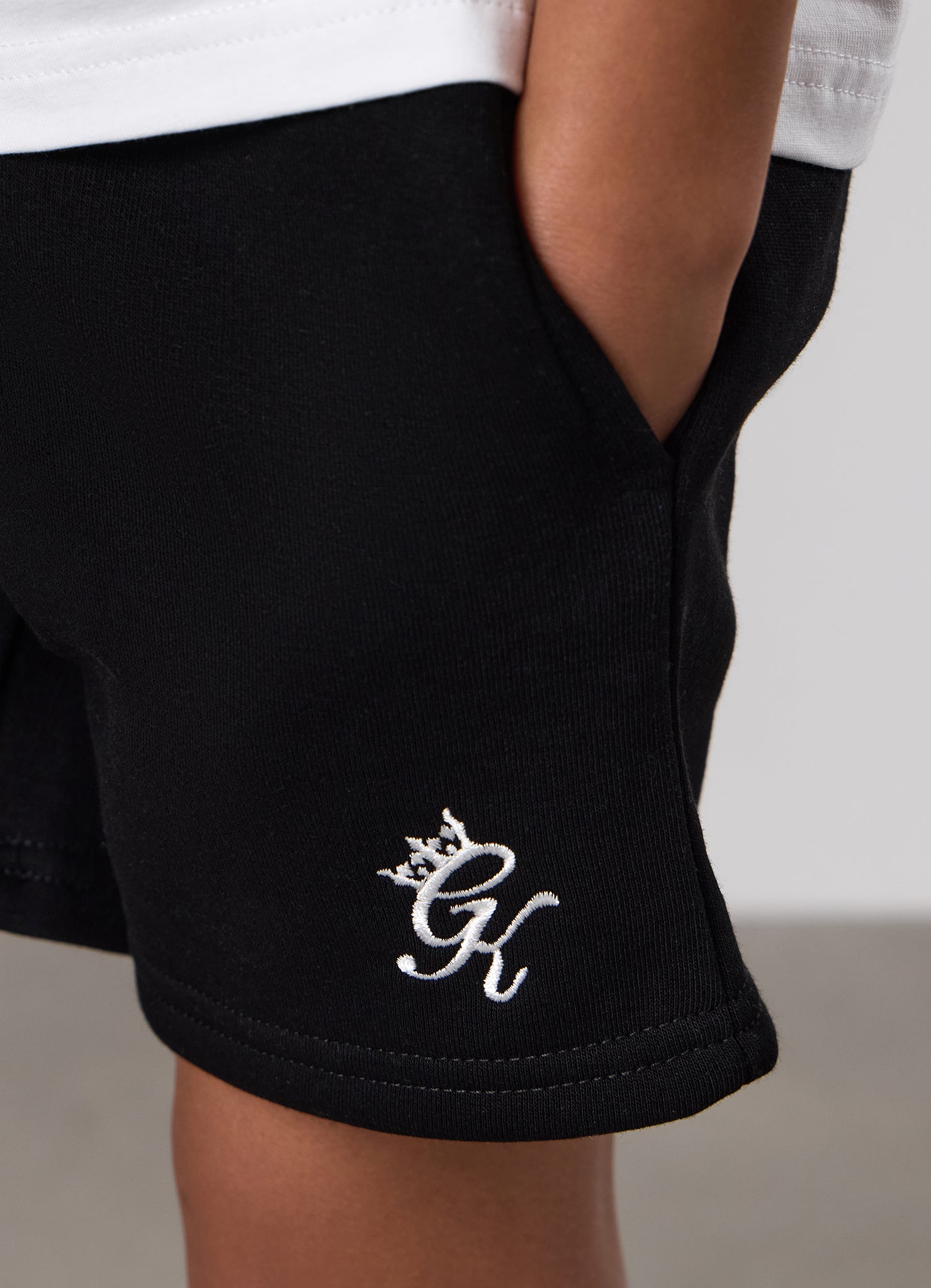 Gym King Kids Fundamental Short - Black