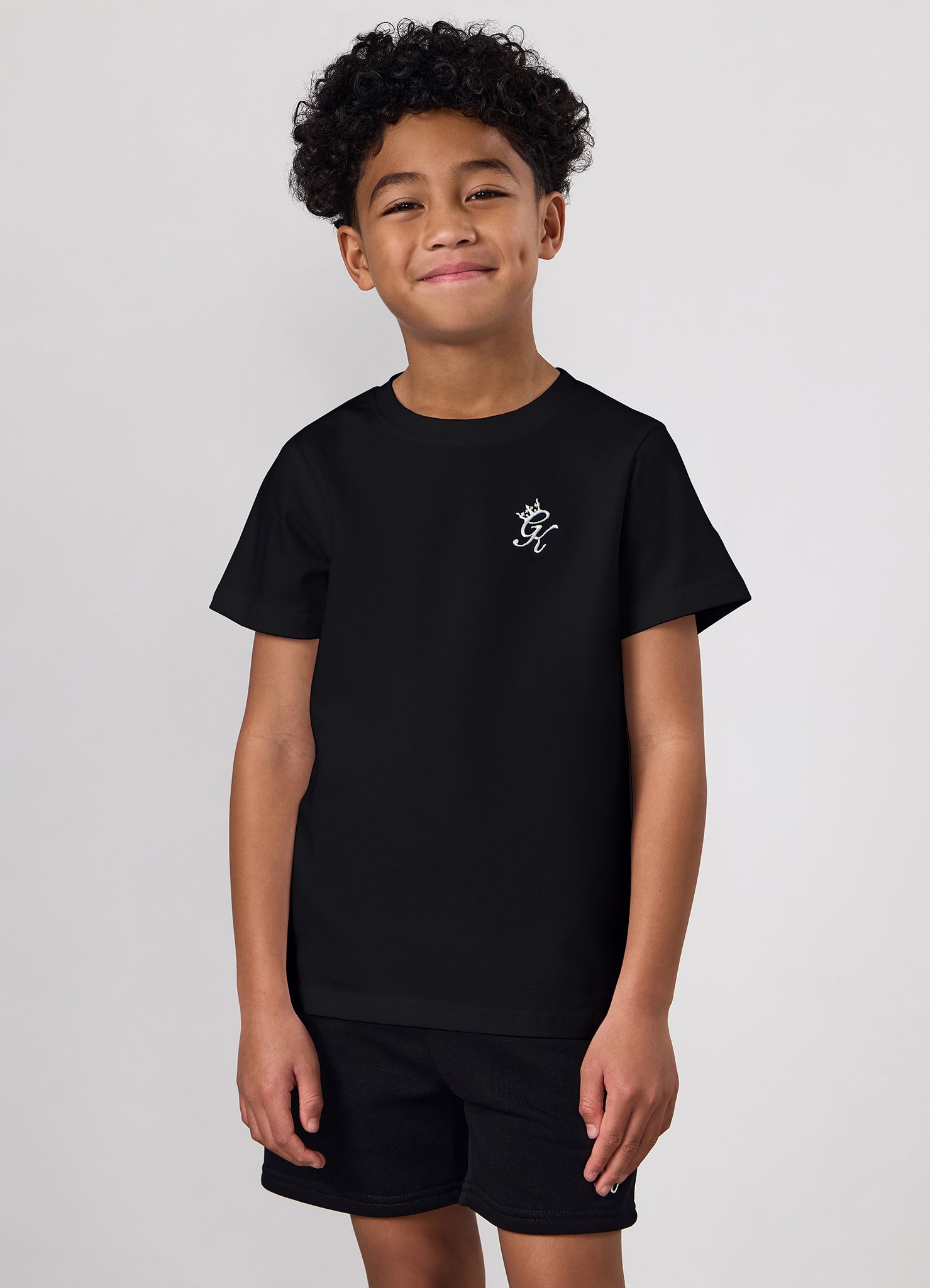 Gym King Older Kids Fundamental Tee - Black