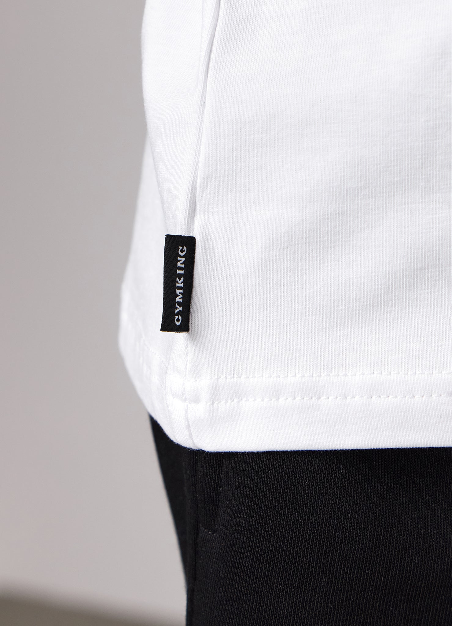 Gym King Kids Fundamental Tee - White