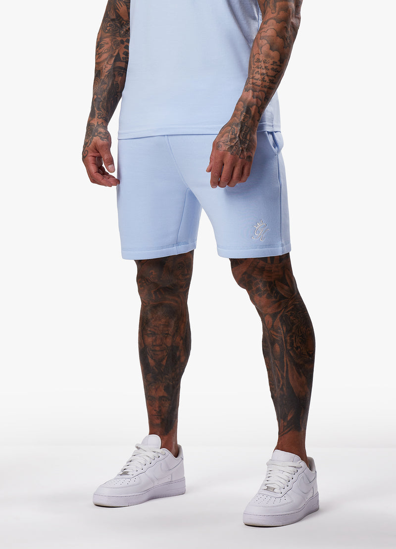 Gym King Fundamental Fleece Short - Cloud Blue