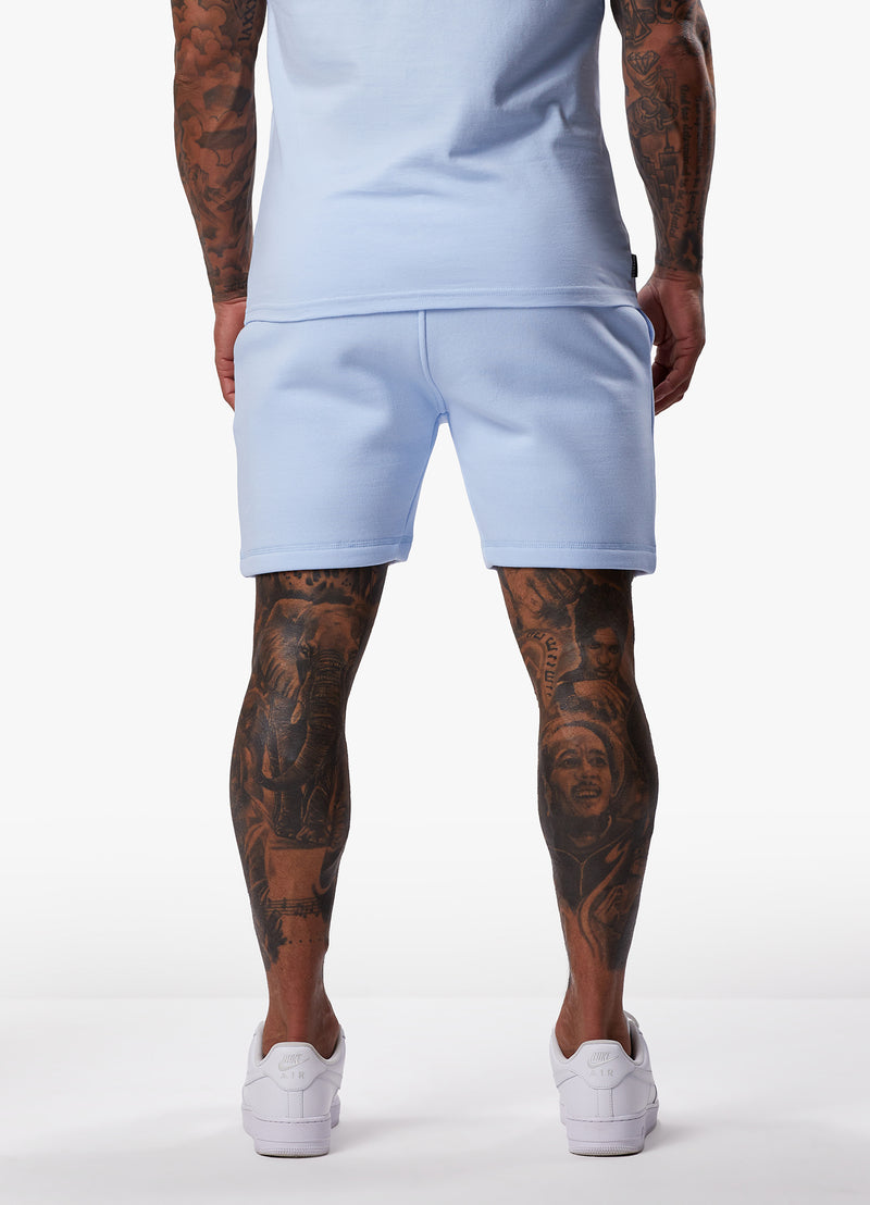 Gym King Fundamental Fleece Short - Cloud Blue