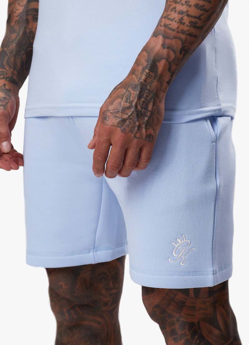 Gym King Fundamental Fleece Short - Cloud Blue