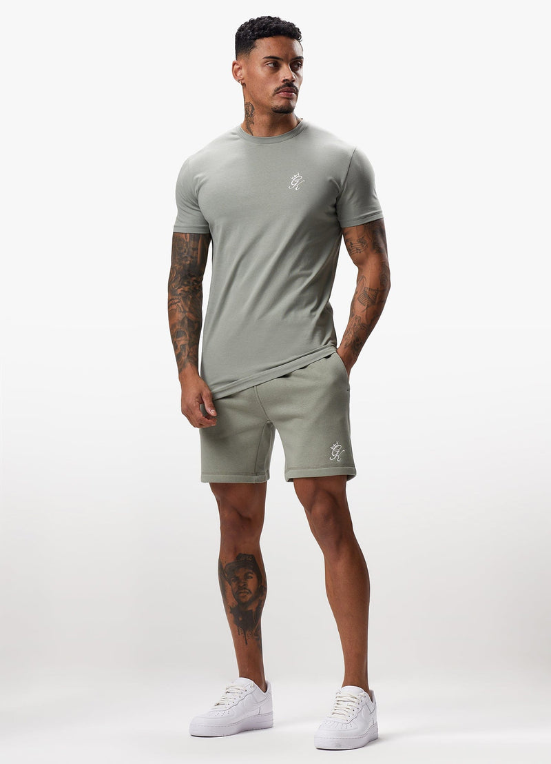 Gym King Fundamental Fleece Short - Soft Khaki