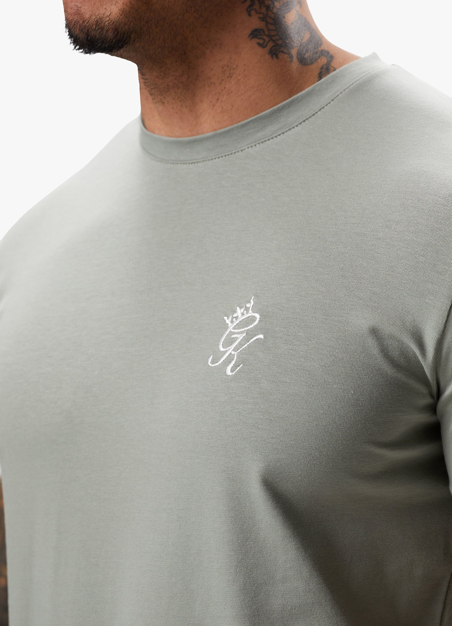 Gym King Fundamental Tee - Soft Khaki