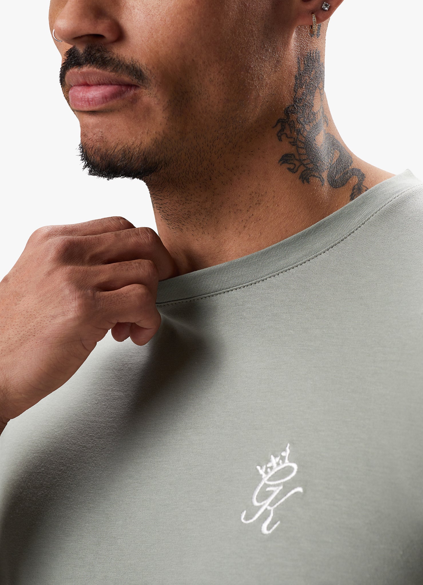 Gym King Fundamental Tee - Soft Khaki