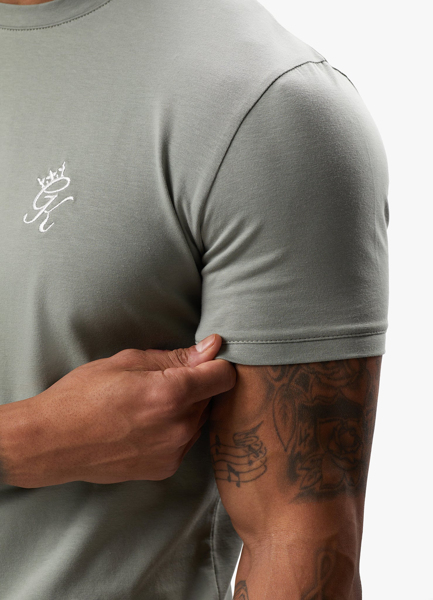 Gym King Fundamental Tee - Soft Khaki