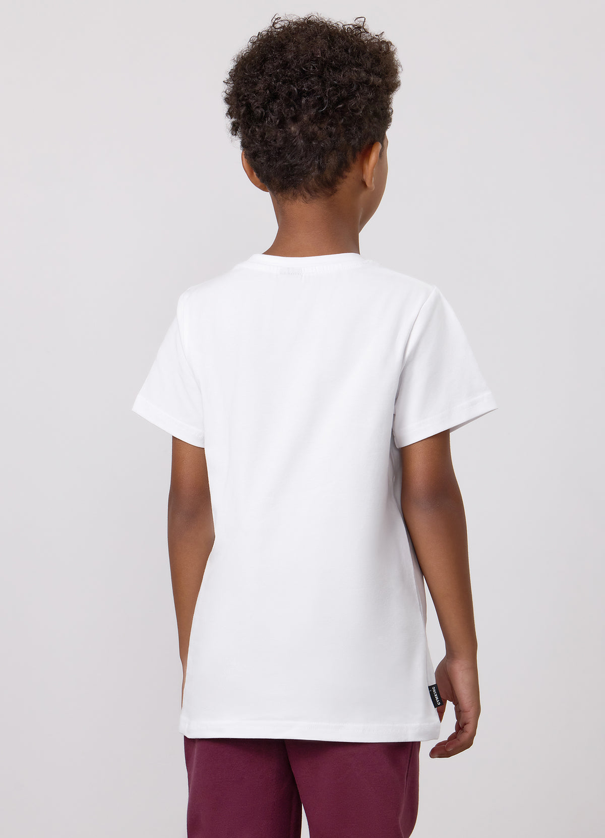 Gym King Older Kids Fundamental T-Shirt - White