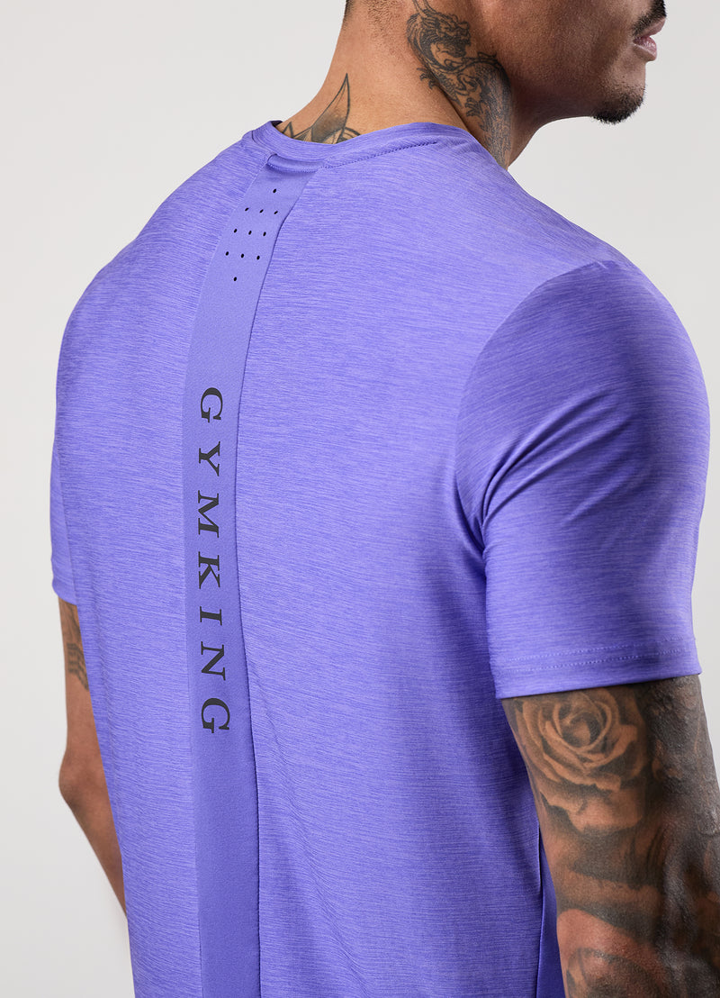 Gym King Fusion Hybrid Tee - Grape