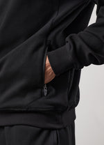 Gym King Fusion 1/4 Zip Tracksuit - Black