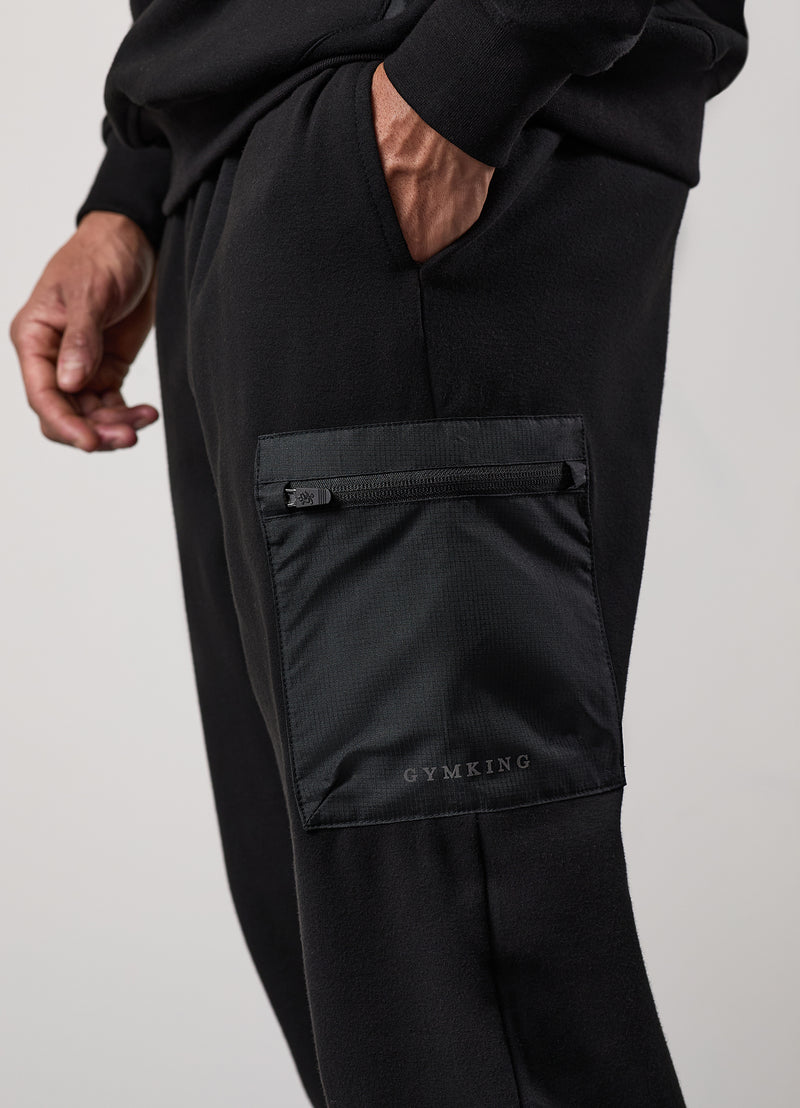 Gym King Fusion Jogger - Black