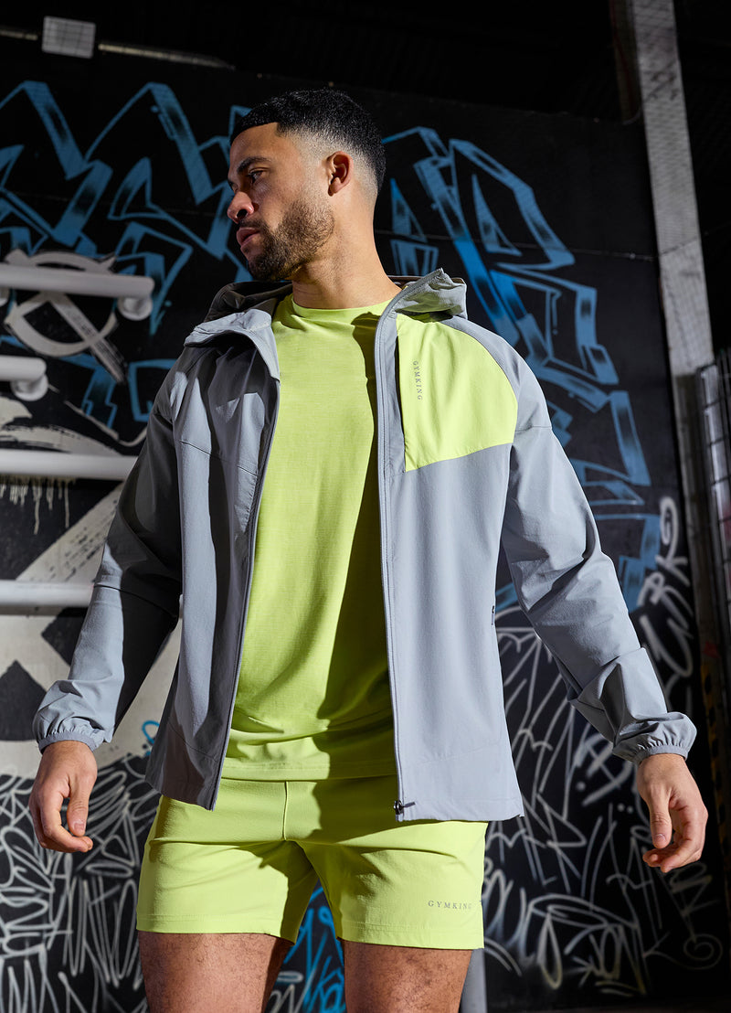 Gym King Fusion Hybrid Tee - Sherbet Lime