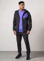 Gym King Fusion Tracksuit - Dark Pewter