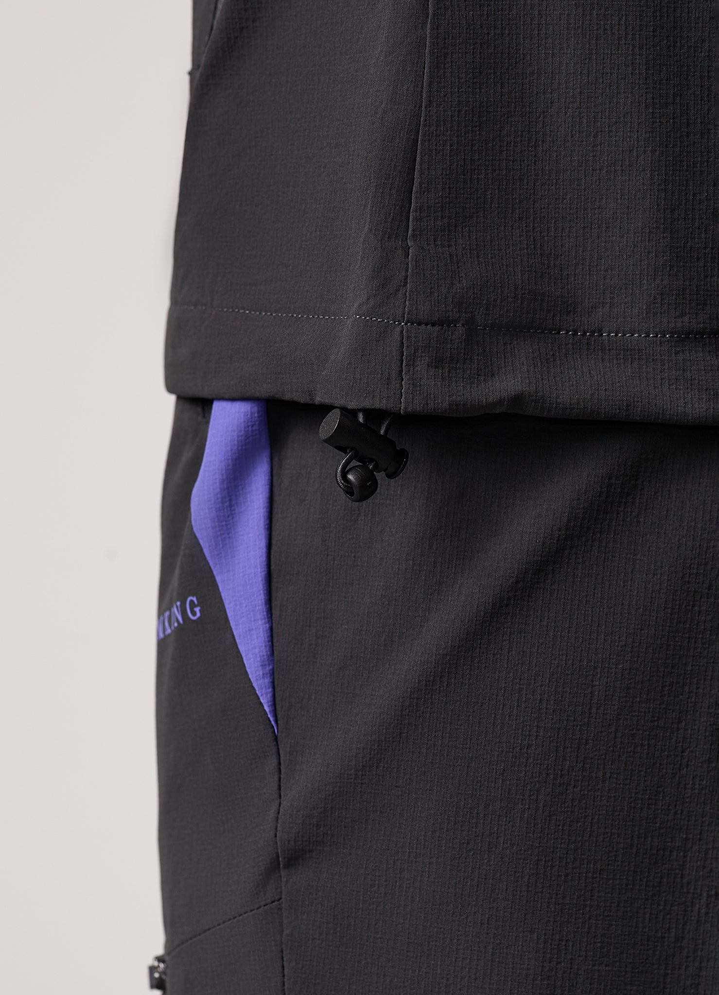 Gym King Fusion Tracksuit - Dark Pewter