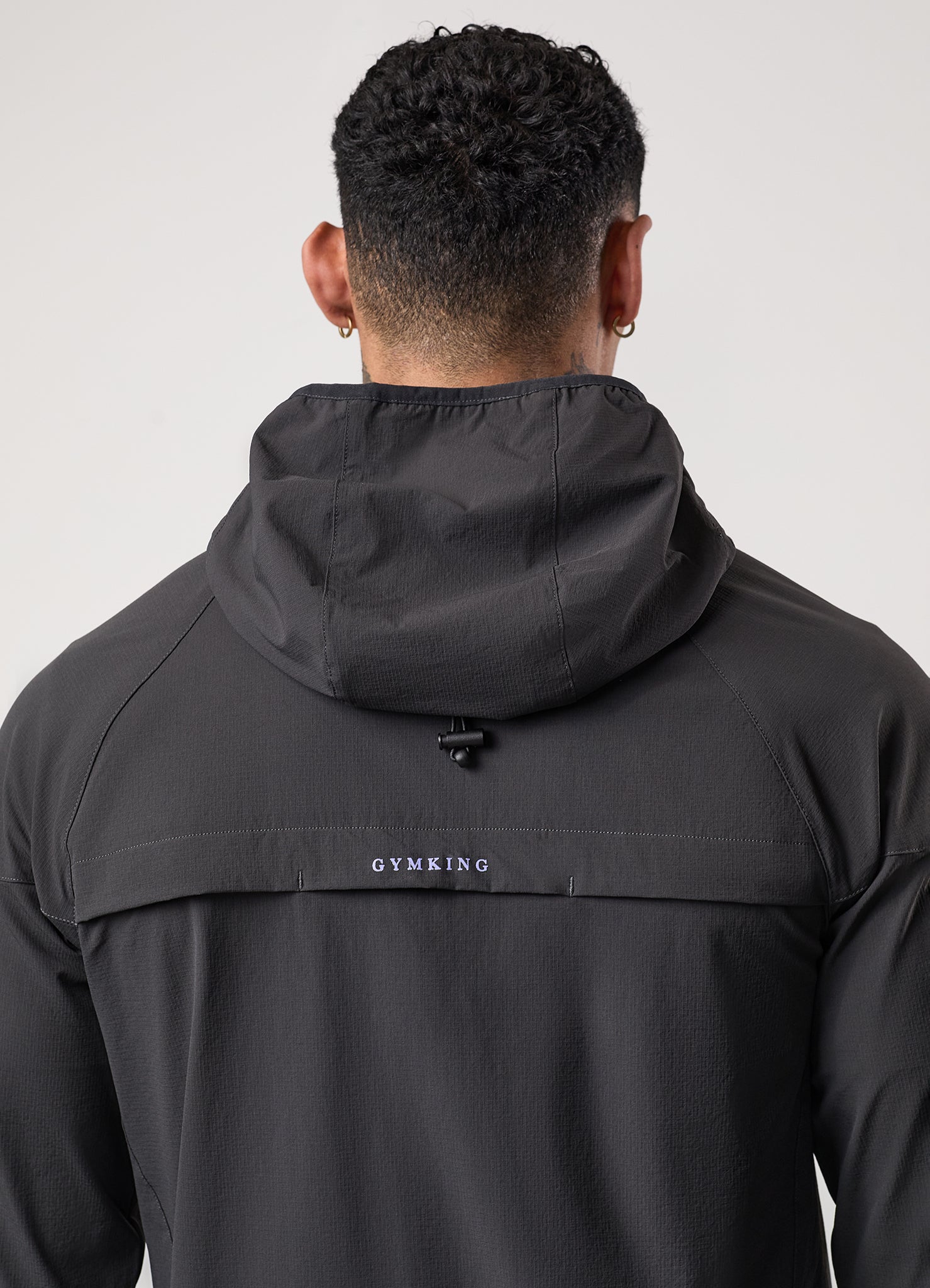 Gym King Fusion Tracksuit - Dark Pewter