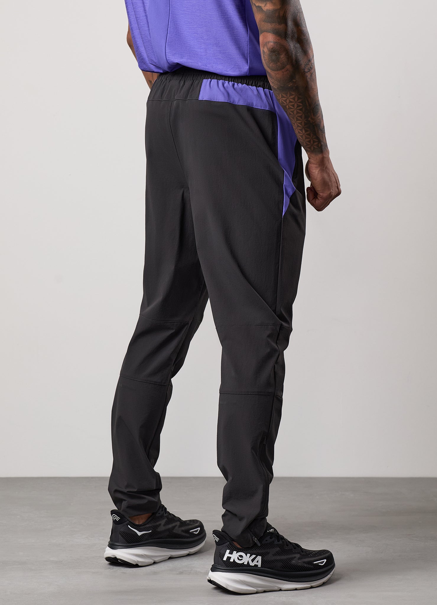 Gym King Fusion Tracksuit Bottom - Dark Pewter