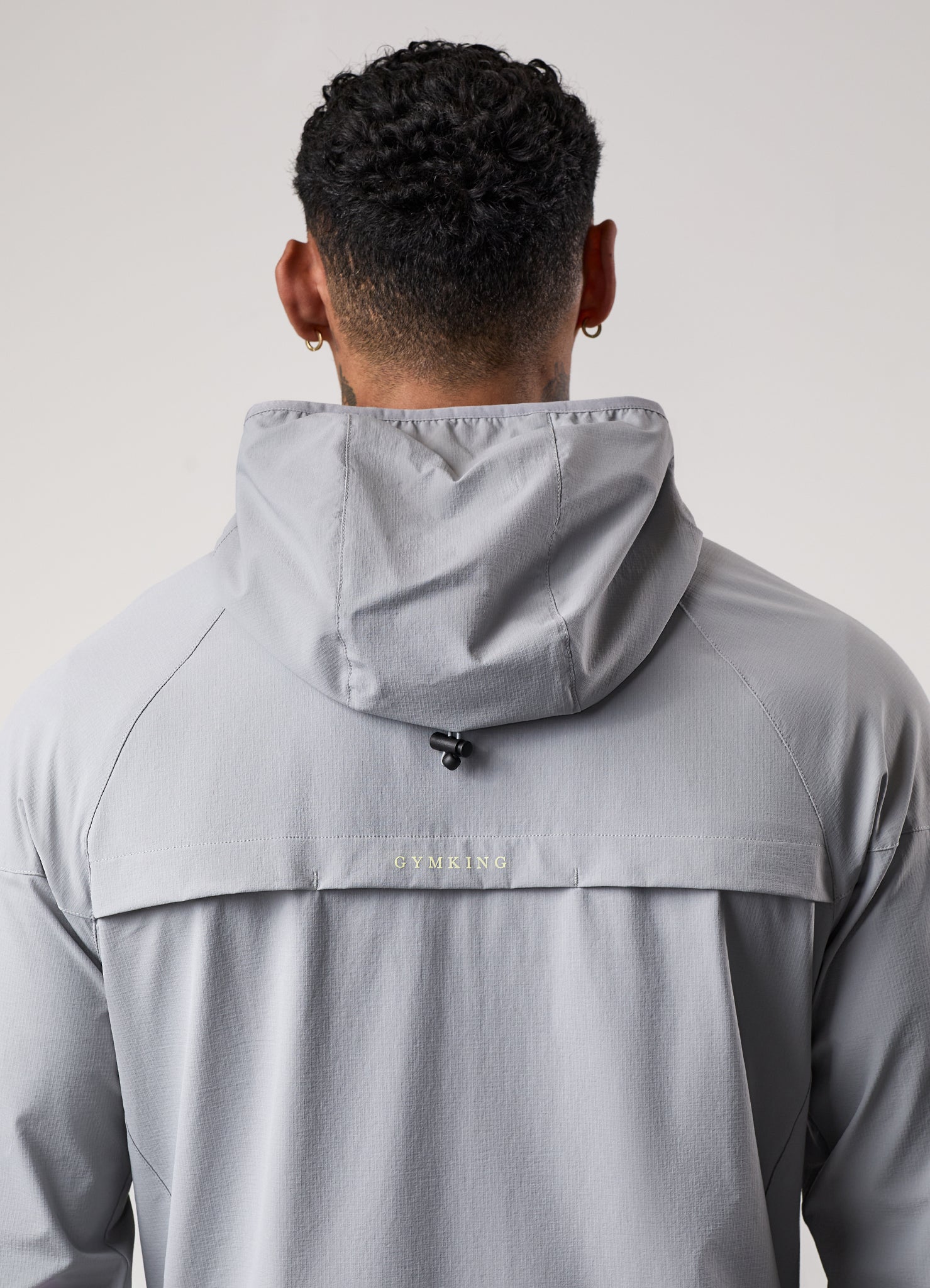 Gym King Fusion Tracksuit - Silver Grey